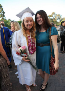 Me and K at my high school graduation in June :) 